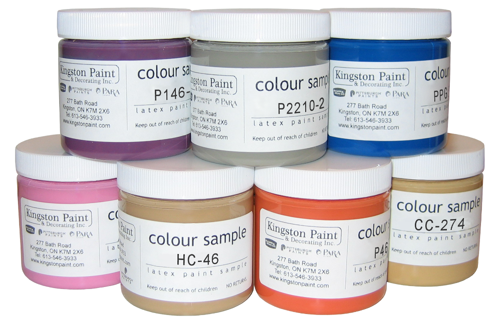 Paint Colour Samples Kingston Paint & Decorating